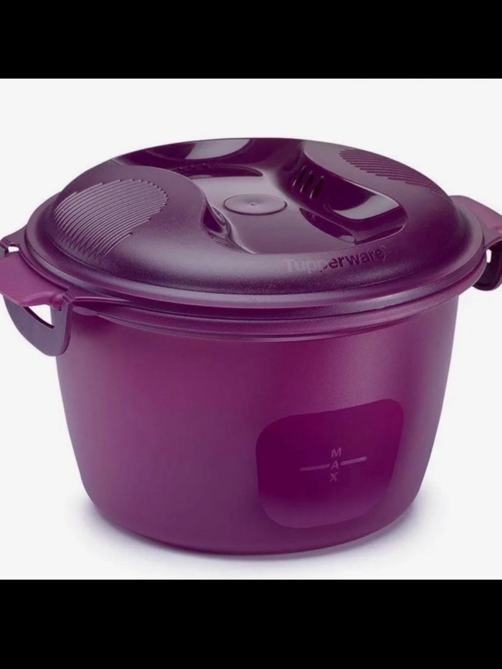 Tupperware Purple Microwave rise Cooker